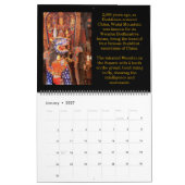 Buddhist Temple Calendar Kalender (Jan 2027)