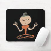 Buddhist vermitteln mousepad (Mit Mouse)