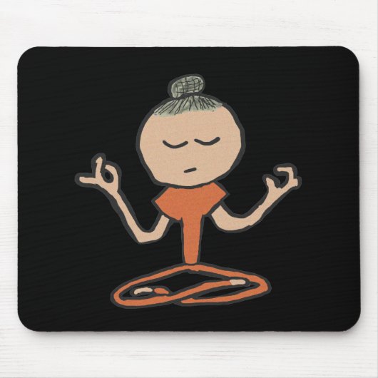 Buddhist vermitteln mousepad (Vorne)