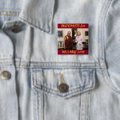 Buddhisten für Hillary Clinton Button (Beispiel)