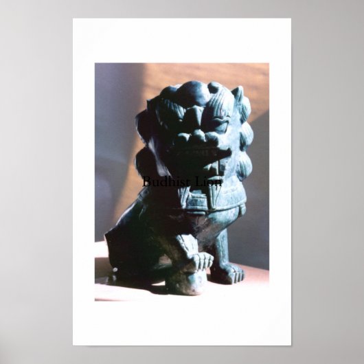 Buddhistin Poster (Vorne)