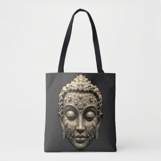 Buddhistisch inspirierte Maske Tasche (Vorderseite)
