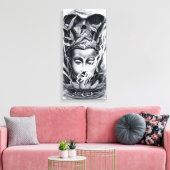 buddhistisch leinwanddruck (Insitu (Wohnzimmer))