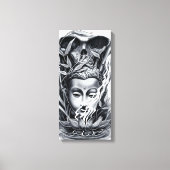 buddhistisch leinwanddruck (Vorderseite)