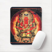 Buddhistische Aizen Myoo Malerei des 14. Mousepad (Mit Mouse)