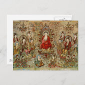 Buddhistische Bilder Chang Sheng-wen Fine Art Postkarte (Vorne/Hinten)