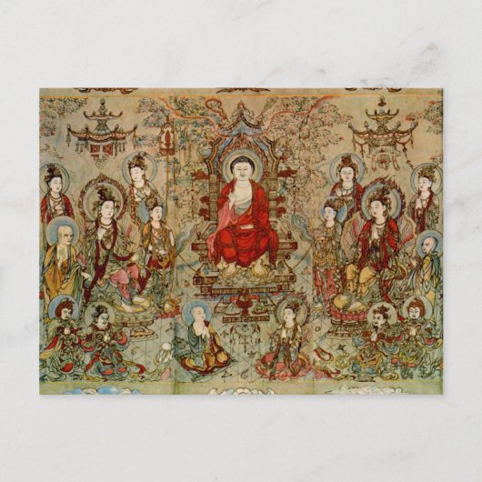 Buddhistische Bilder Chang Sheng-wen Fine Art Postkarte (Vorderseite)