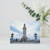 Buddhistische Bildstatue, Naksansa (Tempel) Postkarte (Stehend Vorderseite)