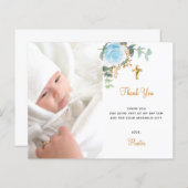 Buddhistische Blumenjungen dankt Ihnen (Vorne/Hinten)