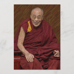 Buddhistische Buddhismus-Meditation Yog Dalai Einladung