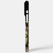 Buddhistische Carving von einer Serenfigur. Genera Case-Mate iPhone Hülle (Rückseite / Links)