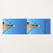 Buddhistische Duma mit Gebetsfahnen Thunder_Cove Yogamatte (Rückseite (Horizontal))