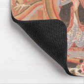 Buddhistische Fahne Mousepad (Ecke)