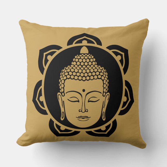 Buddhistische Feiertage Kissen (Vorderseite)