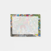 Buddhistische Felsmalerei Post-it Klebezettel (Vorderseite)