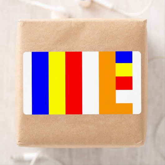 Buddhistische Flagge (Insitu)