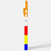 Buddhistische Flagge Case-Mate iPhone Hülle (Rückseite / Links)