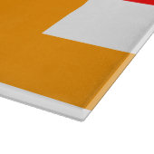 Buddhistische Flagge Schneidebrett (Ecke)