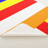 Buddhistische Flaggenfarben Buddhismus Symbolismus Sherpadecke (3/4)