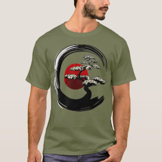 Buddhistische Gabe Männer Frauen Enso Circle Zen B T-Shirt