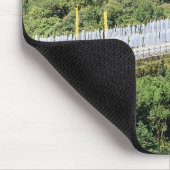 Buddhistische Gebetsfahnen - Bhutan Mousepad (Ecke)