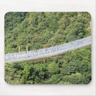 Buddhistische Gebetsfahnen - Bhutan Mousepad