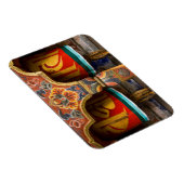 Buddhistische Gebetsrolle, Bhutan Magnet (Rechte Seite)
