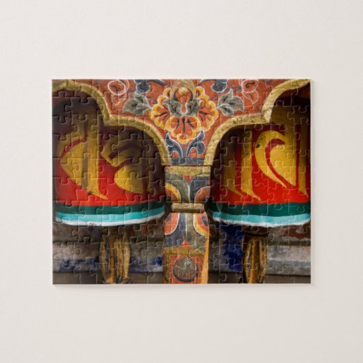Buddhistische Gebetsrolle, Bhutan Puzzle (Horizontal)