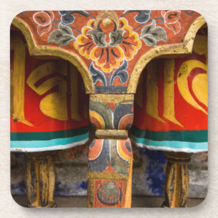 Buddhistische Gebetsrolle, Bhutan Untersetzer