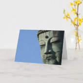 Buddhistische Gedanken Karte (Gelbe Blume)