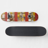 buddhistische Glocken am Doi Suthep-Tempel Skateboard (Horizontal)