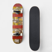 buddhistische Glocken am Doi Suthep-Tempel Skateboard (Vorderseite)