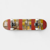 buddhistische Glocken am Doi Suthep-Tempel Skateboard (Horizontal)