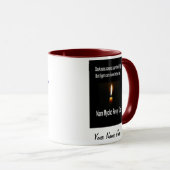 Buddhistische Inspirational Tassen-Schablone SGI Tasse (VorderseiteRechts)