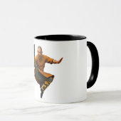 Buddhistische Kampfkunst Tasse (VorderseiteRechts)