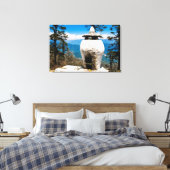 Buddhistische Kultstätte Leinwanddruck (Insitu (Schlafzimmer))