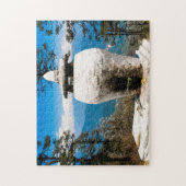 Buddhistische Kultstätte Puzzle (Vertikal)