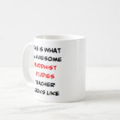 buddhistische Lehrerin, phantastisch Kaffeetasse (Vorderseite Links)