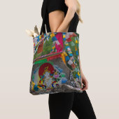 Buddhistische Malerei auf Felsen Tasche (Von Nahem)