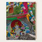 Buddhistische Malerei auf Steinen Planer (Rückseite)