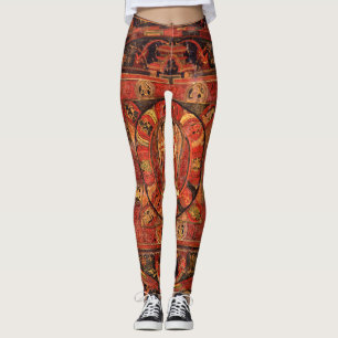 Buddhistische Mandala des Mitleids Leggings