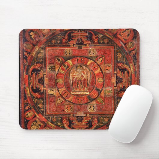 Buddhistische Mandala des Mitleids Mousepad (Mit Mouse)