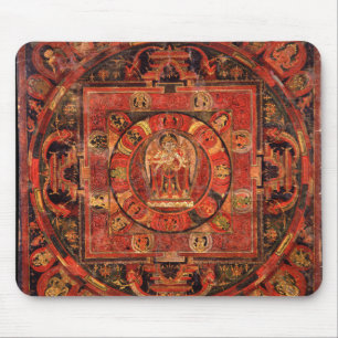 Buddhistische Mandala des Mitleids Mousepad