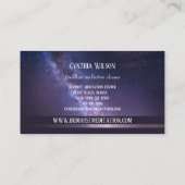 Buddhistische Mediationslehrer-Visitenkarte Visitenkarte (Rückseite)