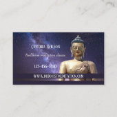 Buddhistische Mediationslehrer-Visitenkarte Visitenkarte (Vorderseite)