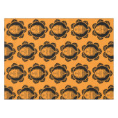 Buddhistische Meditation Art Decor Tischdecke (Vorderseite (Horizontal))