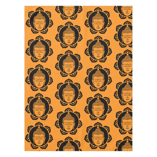 Buddhistische Meditation Art Decor Tischdecke (Vorderseite)