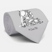 Buddhistische Meditation Krawatte (Gerollt)