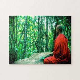 Buddhistische Meditation Sri Lanka. Puzzle