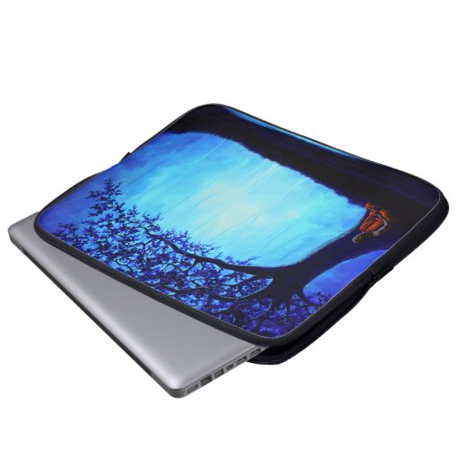 Buddhistische Meditations-Laptop-Hülse Laptopschutzhülle (Vorne Knopf)